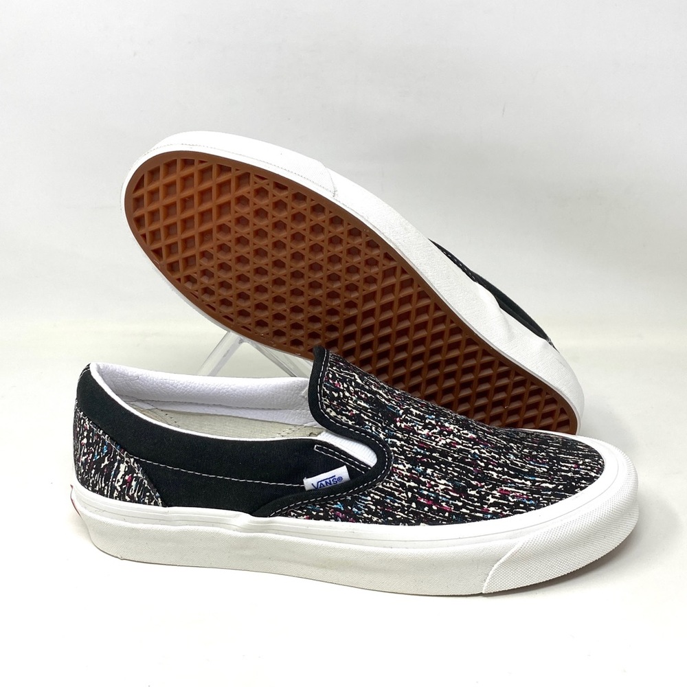 💖MEGA SALE💖VANS CLASSIC SLIP-ON 9 Canvas Black Men’s Sneakers VN0A3JEX9IE - Picture 11 of 11